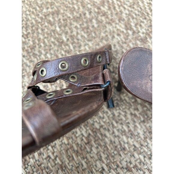 CELINE 2001 brown leather heels - Picture 9 of 9